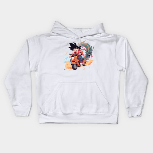 goku Kids Hoodie by skatermoment